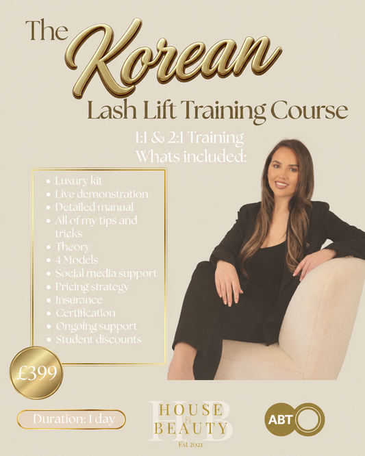 KOREAN LASH LIFT / LVL TRAINING COURSE